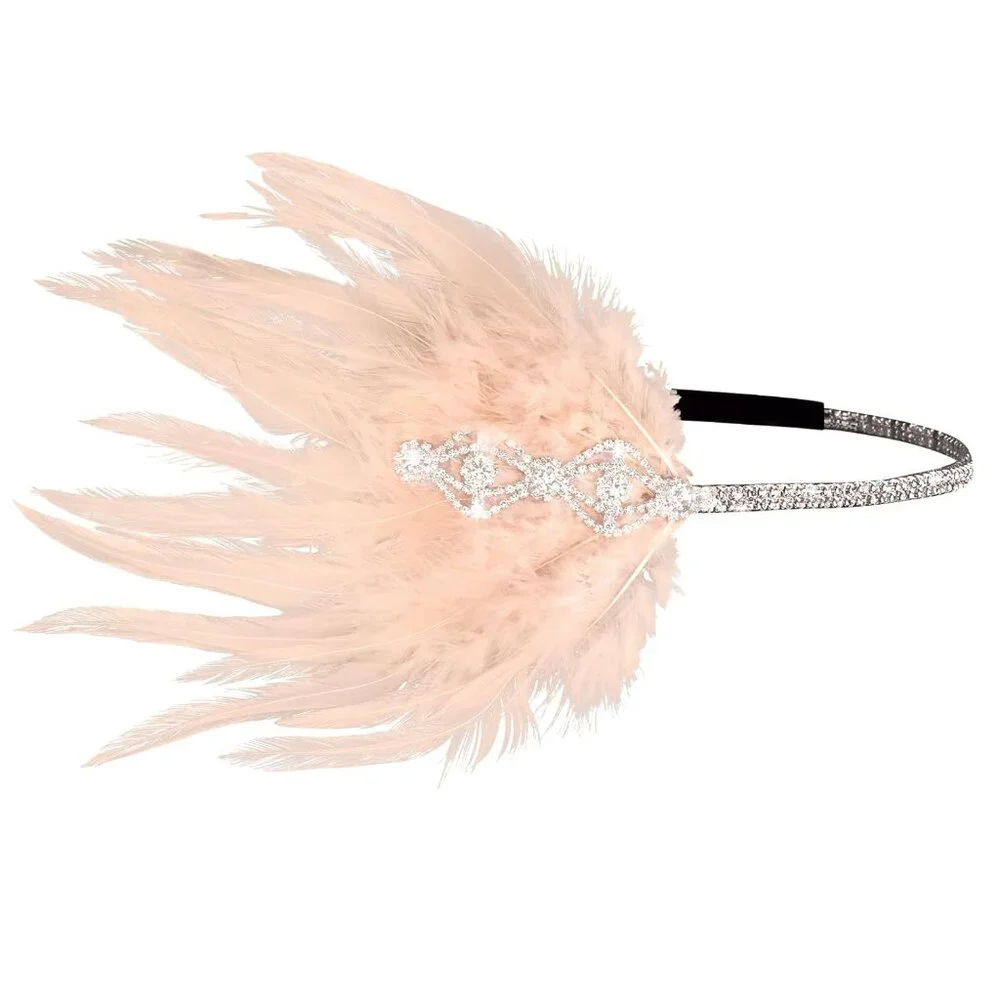 Flapper Feather Headband